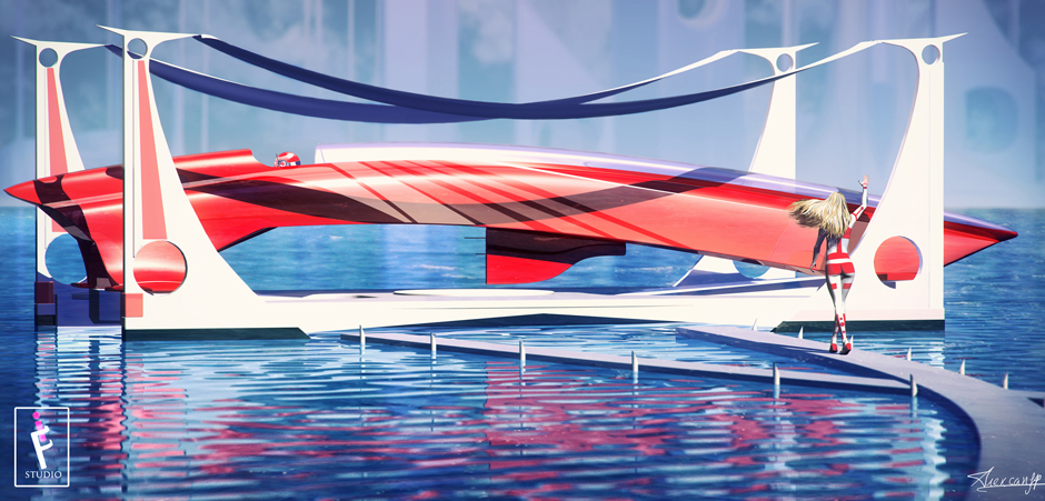 Болид от компании «Fantastic Imago» HM-1